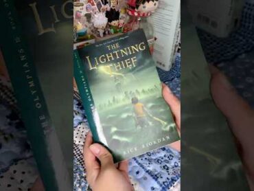 percy jackson and the olympians: the lightning thief (secondhand book)  unboxing