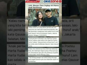 Arti Nama Anak Kembar Masayu Clara artist viral masayuclara twins ftv netizen