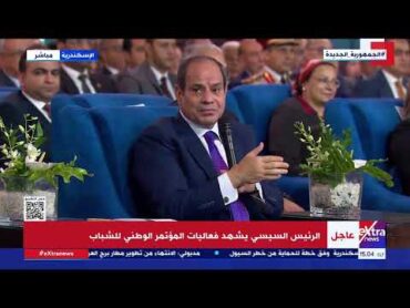 الرئيس السيسي: الناس بتقول الأكل غالي.. مش عايز أقول كلمة صعبة