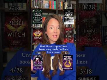 2025 book releases booktok booktube fantasy romantasy bookish books 2025 reels shorts read