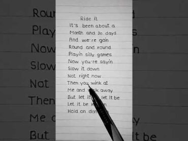 Jay Sean ~ Ride It (Lyrics)shorts