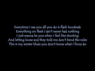 Joyner Lucas  Winter Blues (Lyrics)