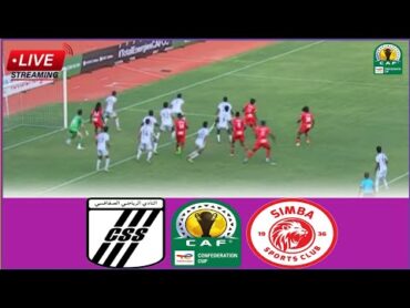 🟥Live Match; CS Sfaxien vs Simba  Full Stream Kombe la Shirikisho Afrika/CAF Confederation Cup2025