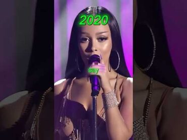 Doja Cat in 2020 vs 2024 😳🔥