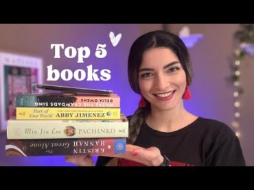 پنج کتاب مورد علاقه من  معرفی کتاب برای سال جدیدmy top 5 books