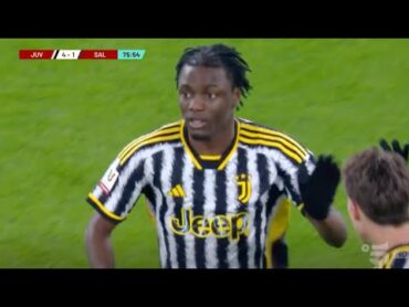 18YearsOld Joseph Nonge Boende Debut vs Salernitana (4/1/2024)  HD 1080i