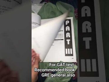 GRE/ GAT book