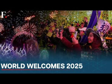 2025 New Year Celebration & Fireworks Around the World: Top Highlights From UK, US & Asia