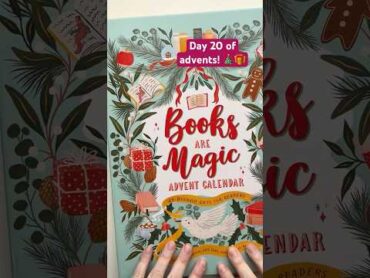 Day 20 of adventcalendar2024! adventcalendar booksaremagic