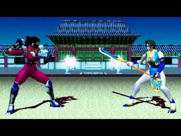 Soul Edge ( PlayStation ) Taki Playthrough BOTH ENDINGS