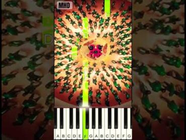 Squid Game  Mingle Game Song  Round and Round  Piano Tutorial