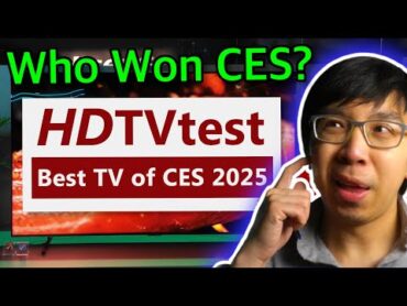 Best TV of CES 2025  Is It LG G5, Samsung S95F or Hisense 116" UX?