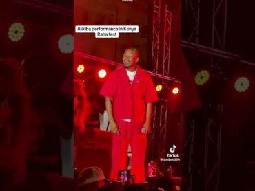 Alikiba  Mapenzi Run Dunia  Performance In Kenya (Part 2) Shorts alikiba