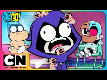 👶 🤯 Top 5 Baby Moments  Teen Titans Go!  Cartoon for Kids  Cartoon Network Asia