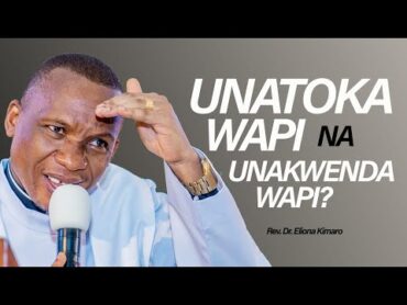 Unatoka Wapi na Unakwenda Wapi?  Ibada ya Mkesha wa Mwaka Mpya 2025  Rev. Dr. Eliona Kimaro