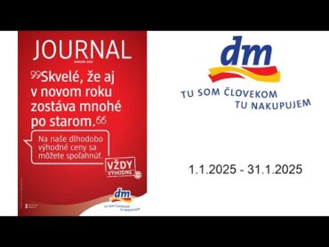 dm drogerie leták  1.1.2025  31.1.2025