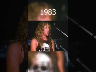 How the crowd knows metallica Seek & Destroy in 1983 and NOW