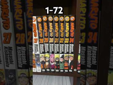 172 Naruto Manga Spine Complete Series naruto anime narutoshippuden boruto sasuke