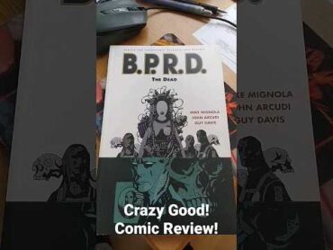 COMIC REVIEW: B.P.R.D. The Dead! mikemignola Guy Davis comics comicreview comic drawing