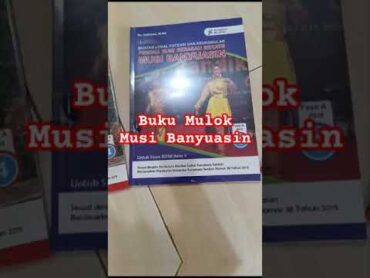 BUKU MULOK MUSI BANYUASIN