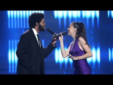 Andrea Guasch y Famous imitan a Ariana Grande y The Weeknd en &39;Save your tears&39;  Tu Cara Me Suena