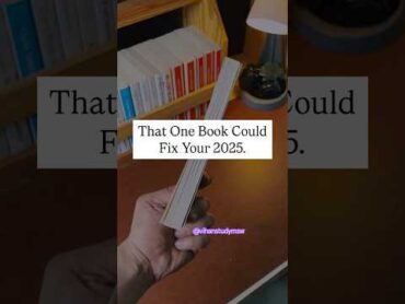 That one book could fix your 2025