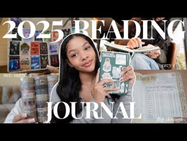 let&39;s set up our 2025 reading journal + flip though 📚✏️