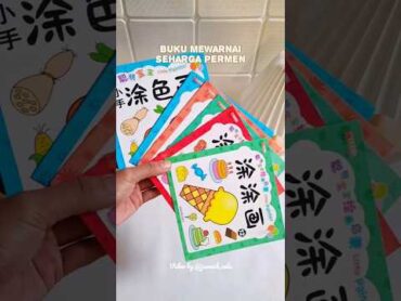 Buku gambar mewarnai murah meriah untuk anak racunshopee review buku bukumewarnai