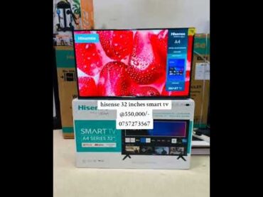 Hisense 32 inches smart tv 👉☎️0757273567🚛kampala uganda ug kampalauganda