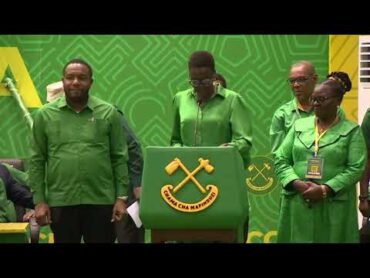 Shangwe Zito Laibuka Baada ya Samia Kutangazwa Rasmi Kuchaguliwa Kuwa Mgombea wa CCM 2025