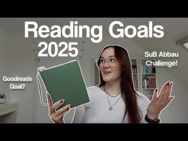 Ich lese 2025 meinen gesamten SuB! *reading goals* 📋📚🏁