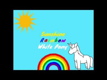 Wowkie Zhang  Sunshine Rainbow White Pony (1 Hour Loop)