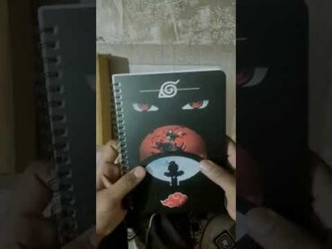 Unboxing my new Itachi sketch book / please subscribe my channel guys short