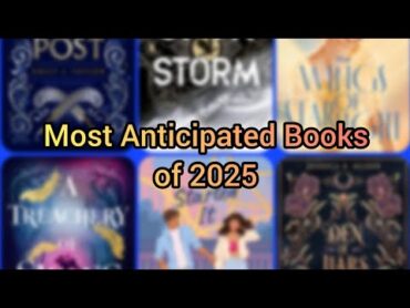 Most Anticipated Books of 2025