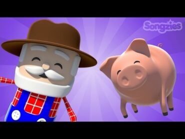 Old MacDonald Had A Farm  Pig  Nursery Rhymes  Baby Songs  4K