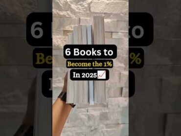 6 books to become the 1% in 2025