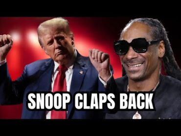 Snoop Dogg&39;s UNEXPECTED Response to Trump Support BACKLASH