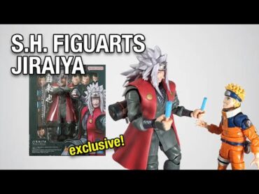 SH Figuarts Jiraiya  Exclusive Edition Naruto Figure Review