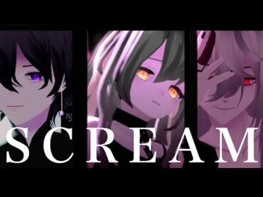 【MMD/OC】 SCREAM 【VRoid/Blender】