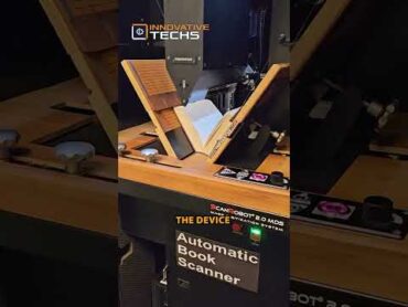 Incredible Book Scanning Robot