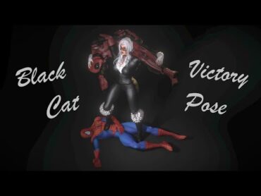 BlackCat Victory Pose  BlackCat v SpiderMan & Deadpool