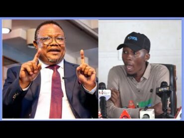 "TUNDU LISSU HAJATUMWA NA WANANCHI, NI KAULI ZAKE BINAFSI"  VIJANA WASHUSHA MANENO MAZITO KWA LISSU