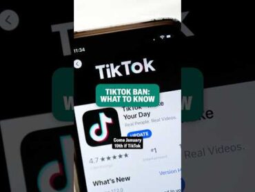 @tiktok ban: What to know shorts