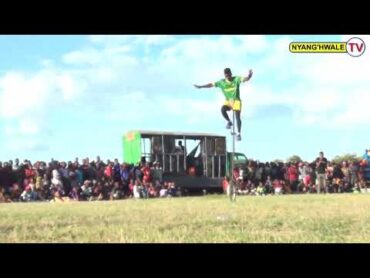 SARAKASI BAISKELI NDEFU YA TAIRI MOJA ACROBATIC YA WATANZANIA WASUKUMA