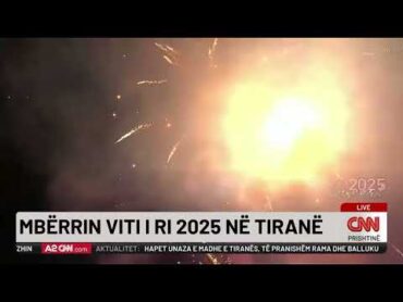 Vjen 2025! Shihni festimet LIVE në Shqipëri!