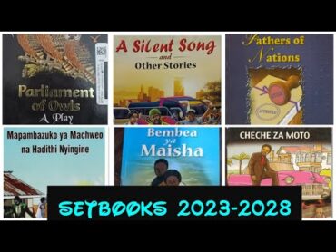 The new secondary school set books review...both literature and fasihi [TICK IT AUDIOBOOKS]