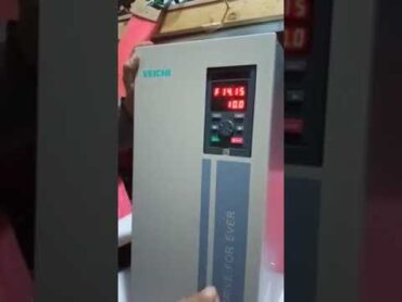 طريقة برمجة انفرتر فيشي 3فاز 380 فولت 2 How to program a solar inverter  si23