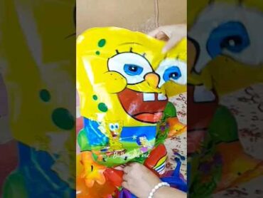 FUN SPONGEBOB BALLOON INFLATING asmr balloons blow spongebob sounds