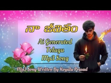 నా జీవితం Ai Generated Mp3 Song  Telugu Ai Life Viral Mp3 Song  Telugu Ai Emotional Mp3 Song Video