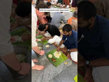 A Sacred Offering of Food at Isha Yoga Center2024